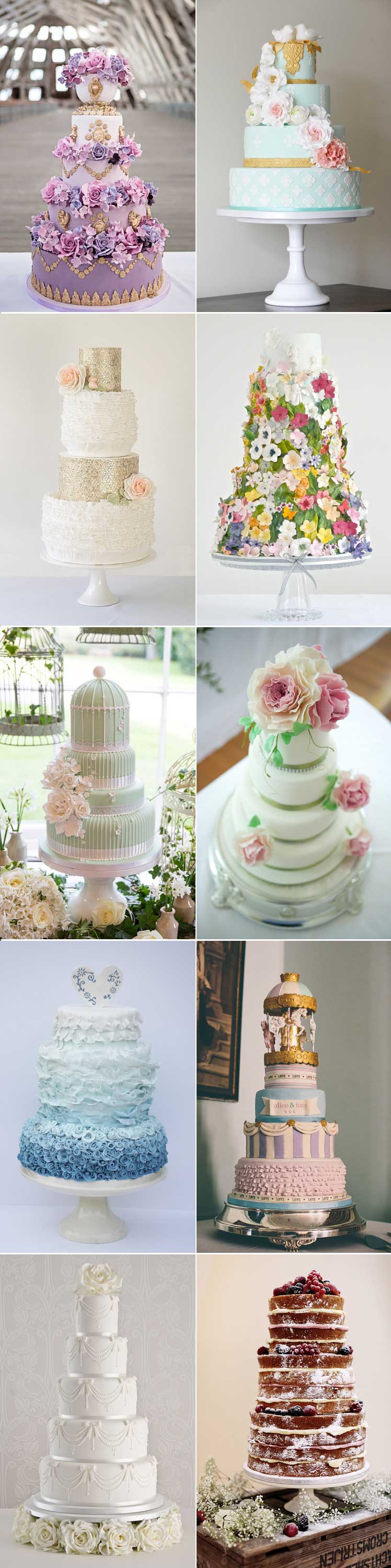 10 of the most amazing wedding cakes