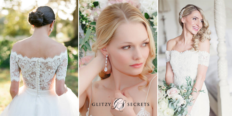 Jewels to enhance the Bardot bridal trend