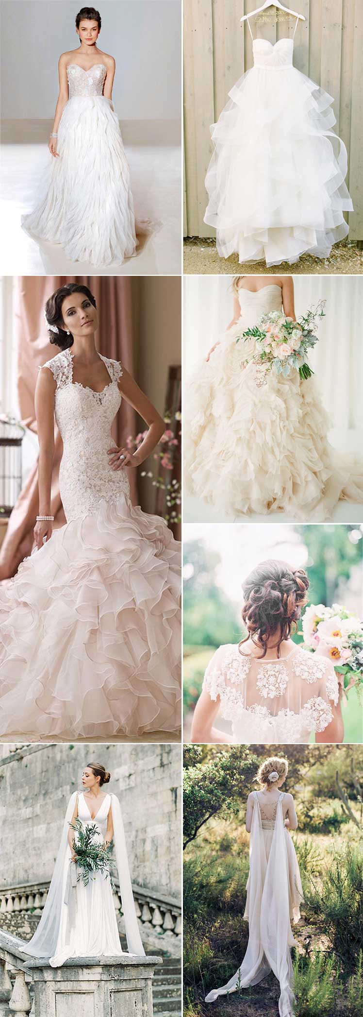 Wedding dress bridal trends for 2018