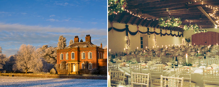 Iscoyd Park and Aswanley Christmas Wedding Venues