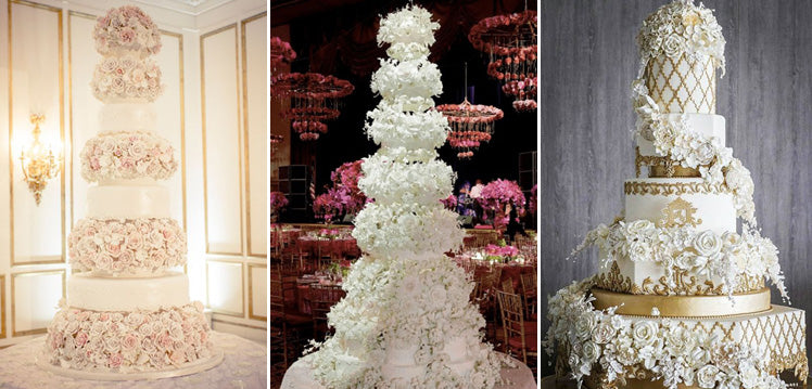 15 of The Most Lavish Wedding Cakes Inspiration