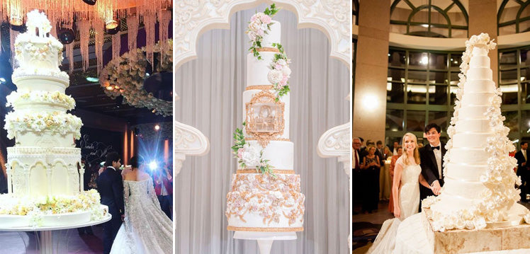 The most lavish wedding cakes ever inspo