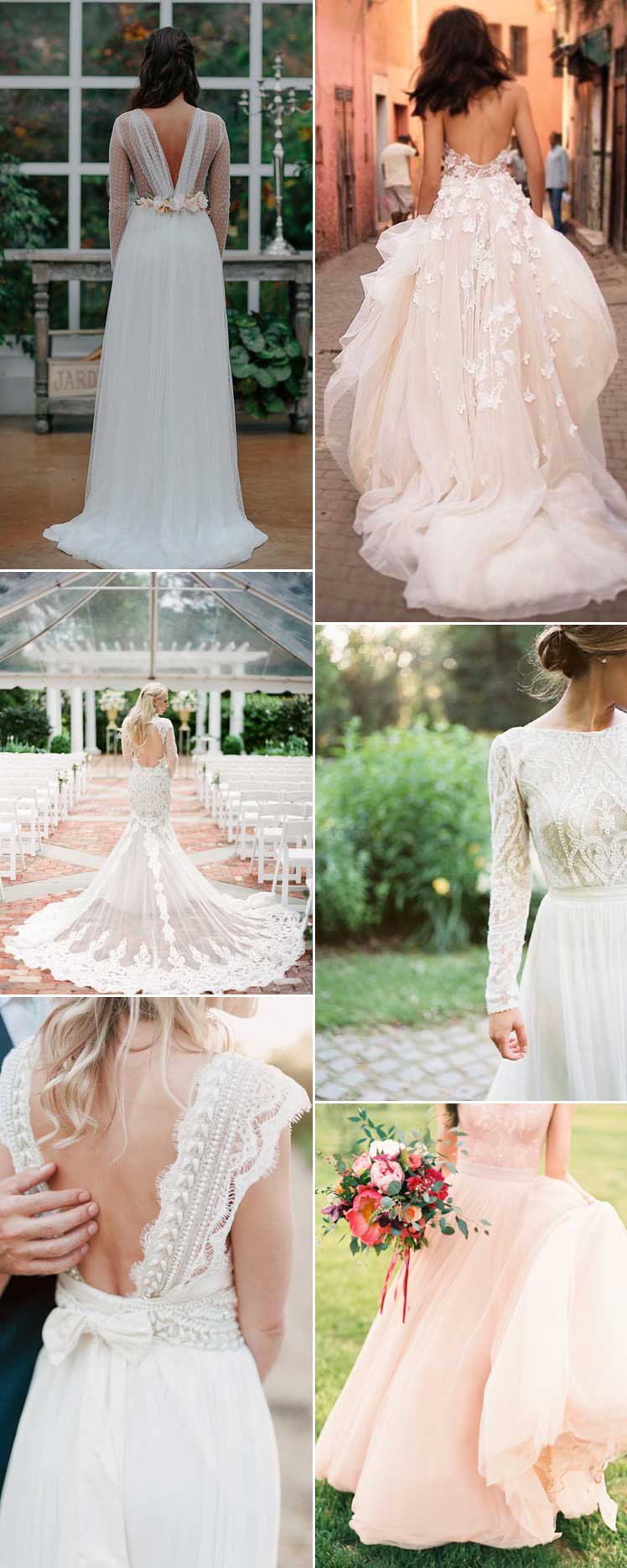 Feminine wedding dress inspiration