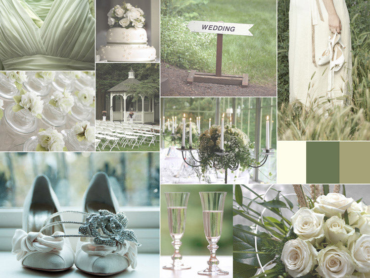 An elegant English country wedding moodboard