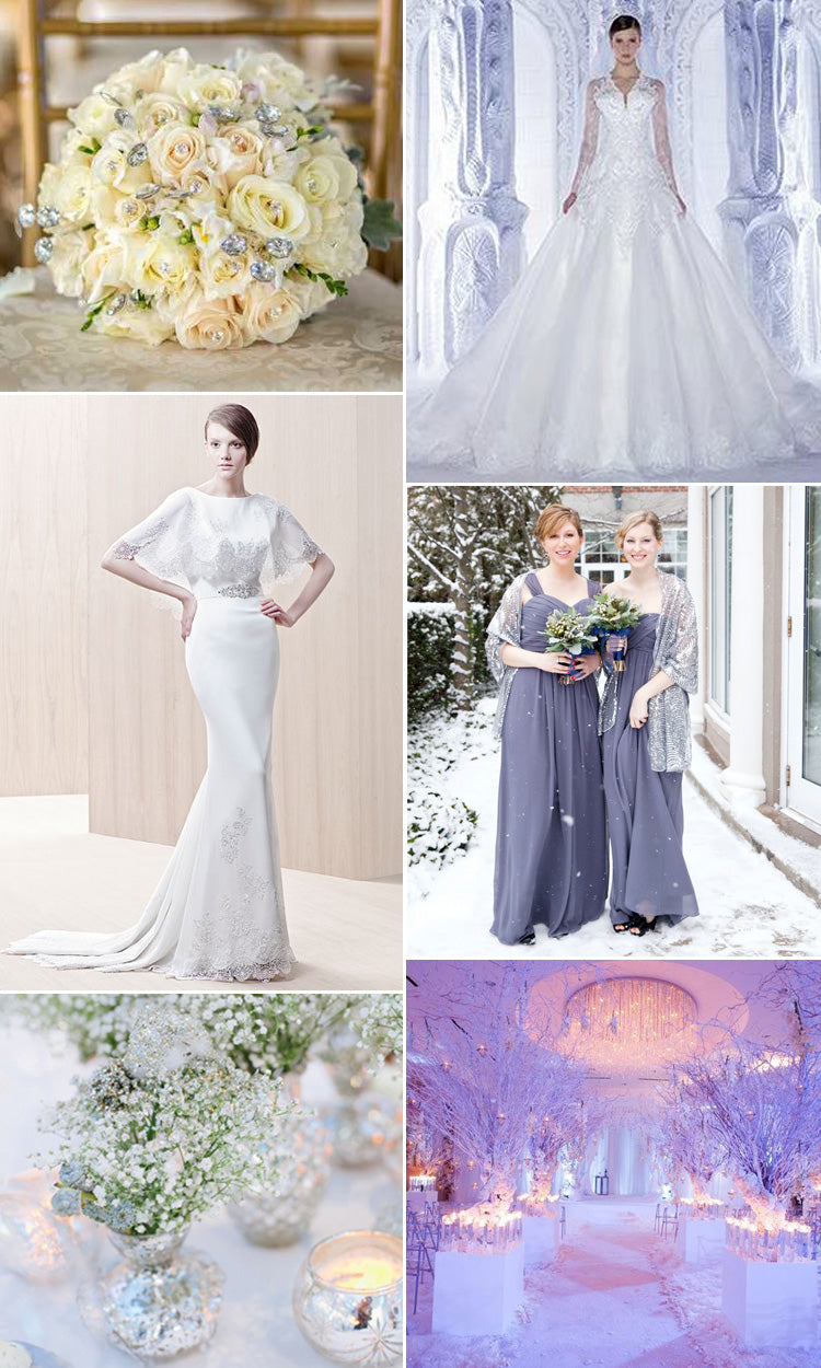 Winter wonderland wedding theme ideas