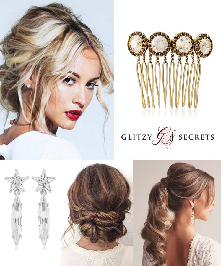 Up-do Christmas hairstyles