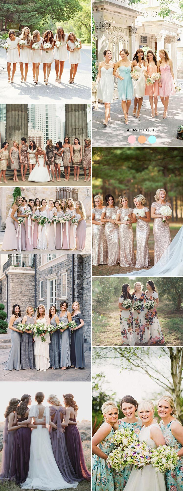 Bridesmaid dress ideas for every style