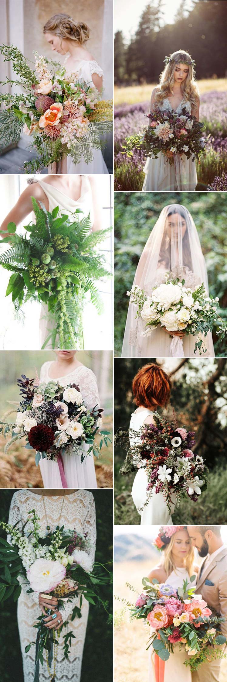Oversized wedding bouquet inspiration