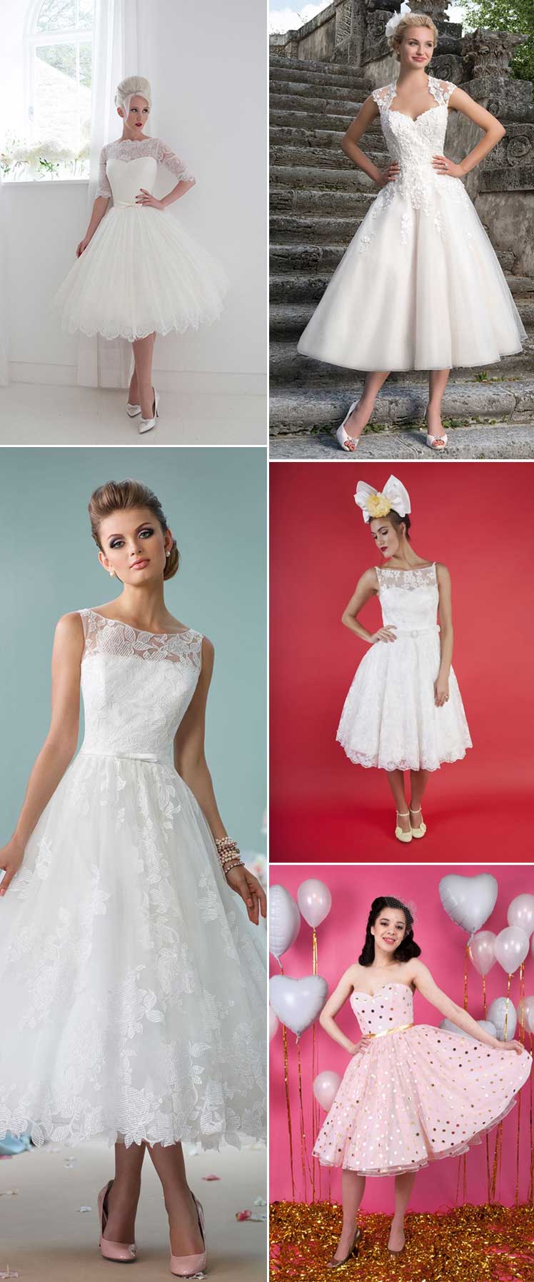 Short wedding dress ideas for chic brides