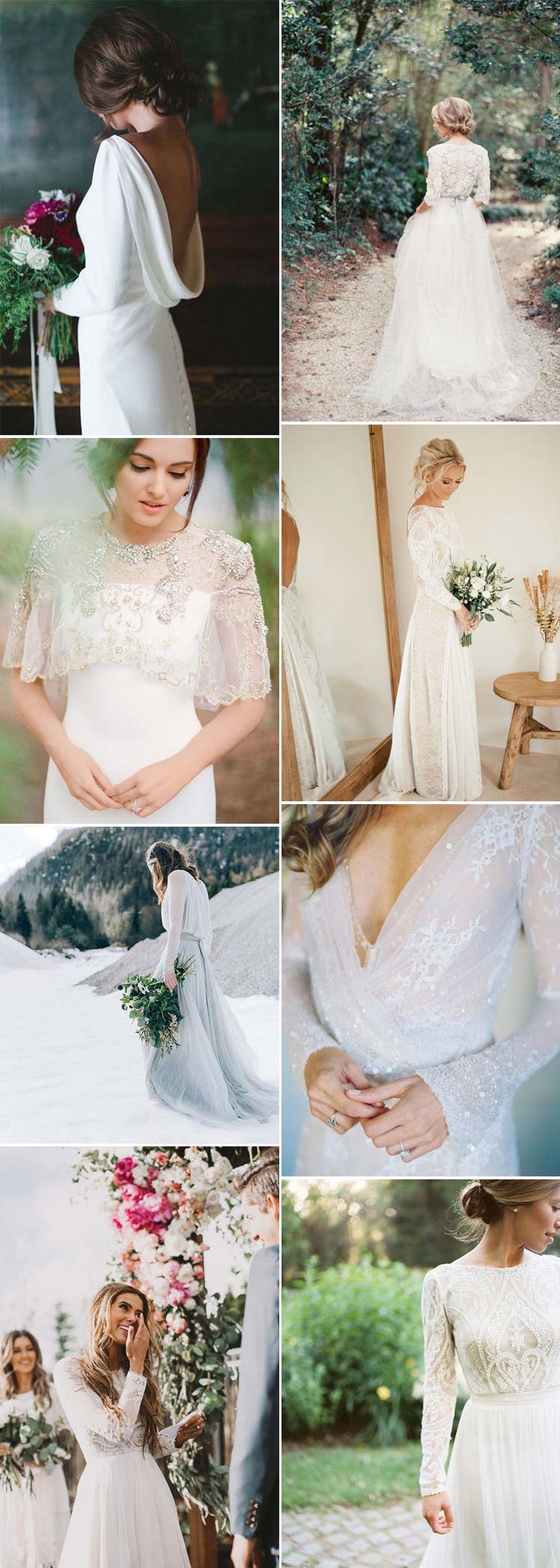 Beautiful winter wedding dresses for your special day