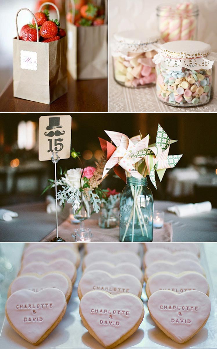 Ideas for DIY wedding favours