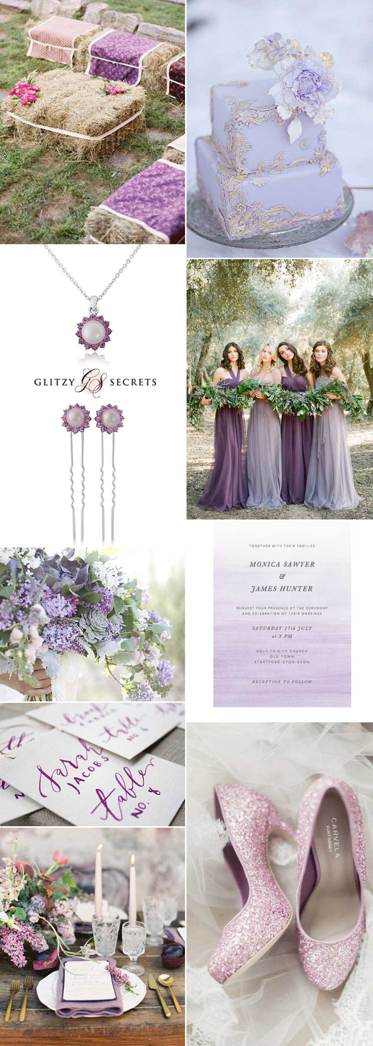 Lilac inspiration for your wedding day theme