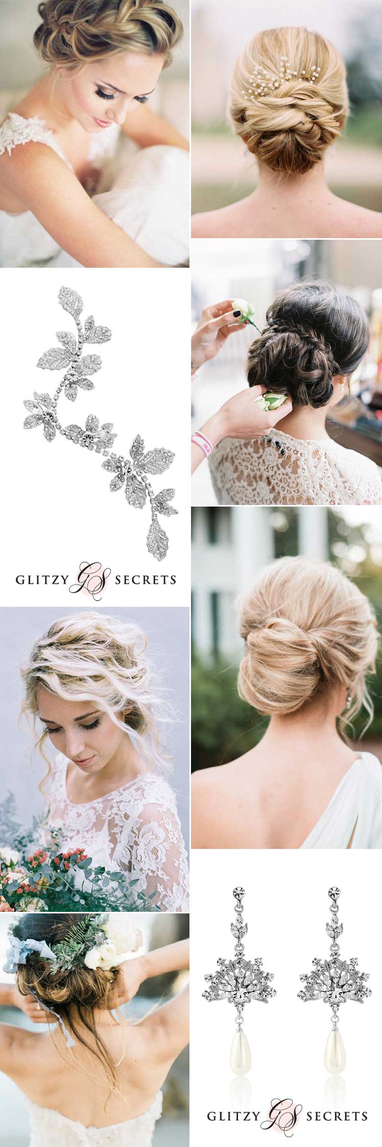 Flattering up-do bridal hairstyle ideas