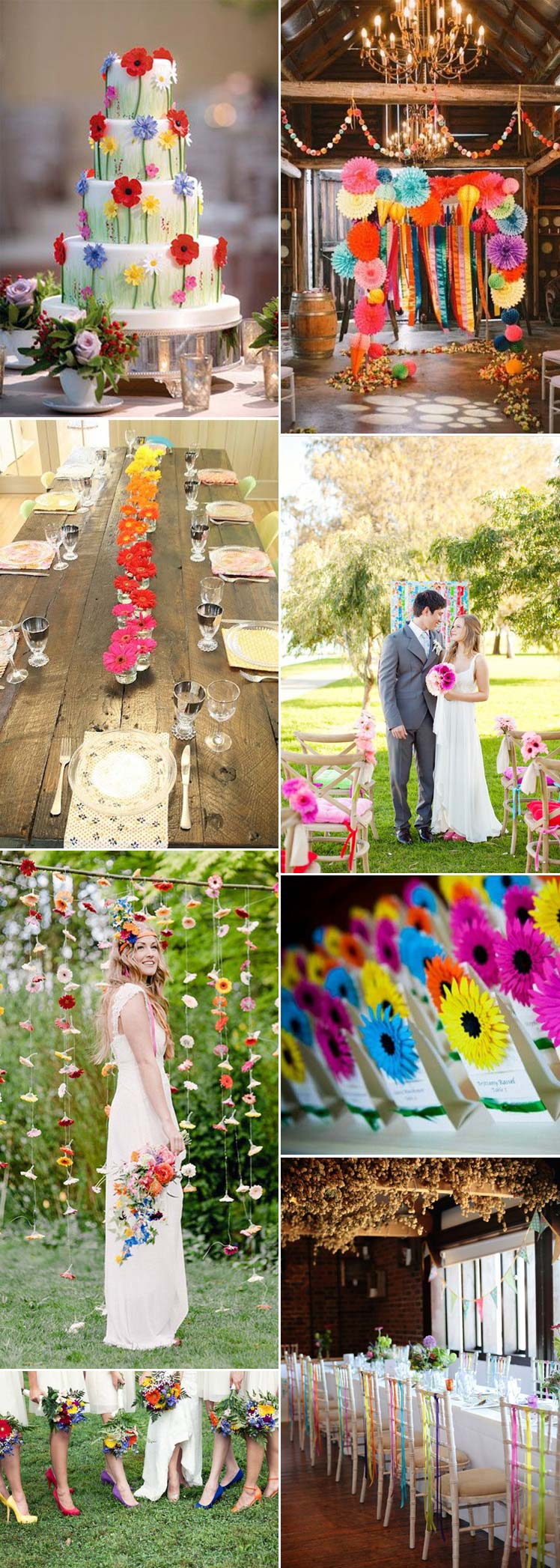 Ideas for including gerberas in your wedding flowers