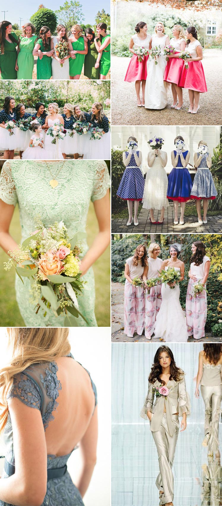 Fabulous dresses your bridal party will adore