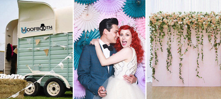 Quirky photo booth and prop ideas for your wedding day