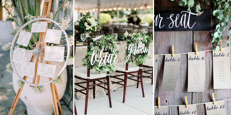 Wedding seating plan ideas and guidance