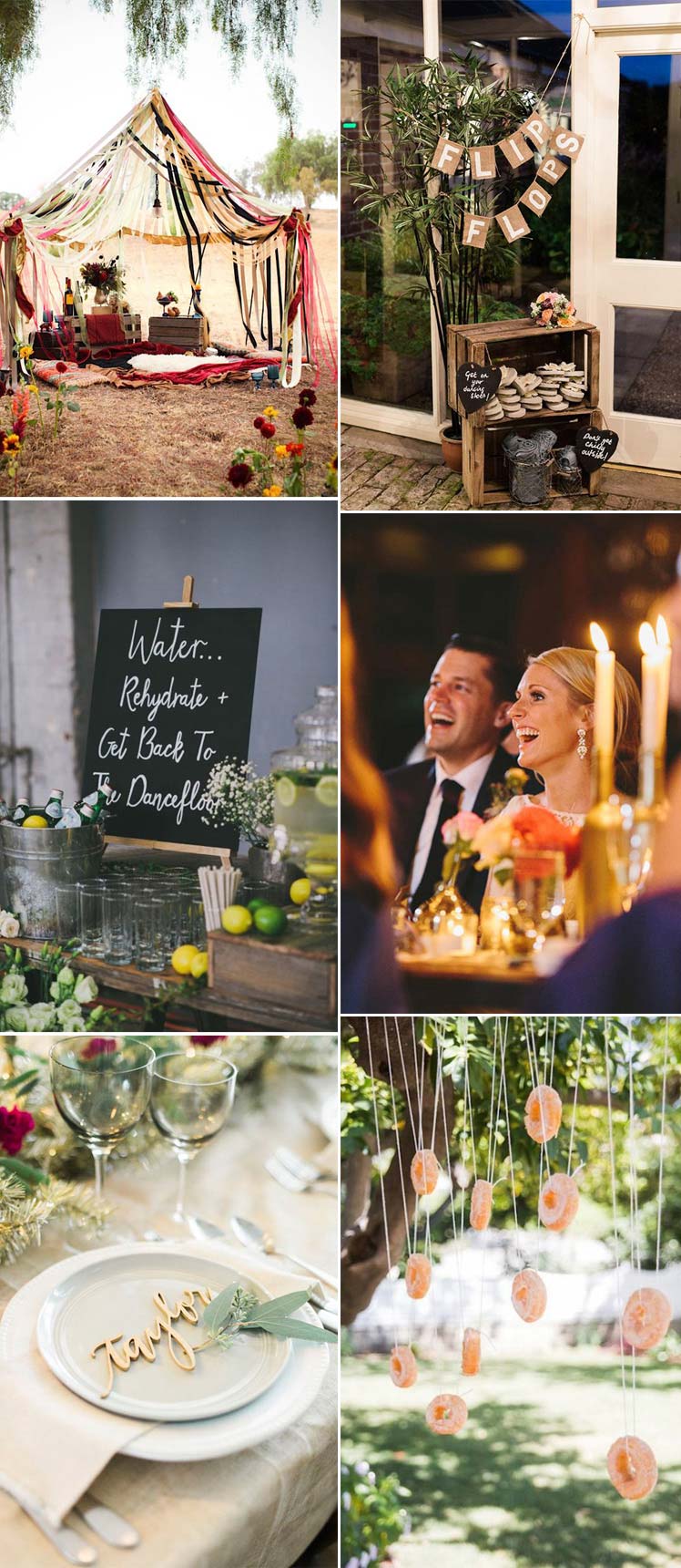 Ideas your wedding guests will adore
