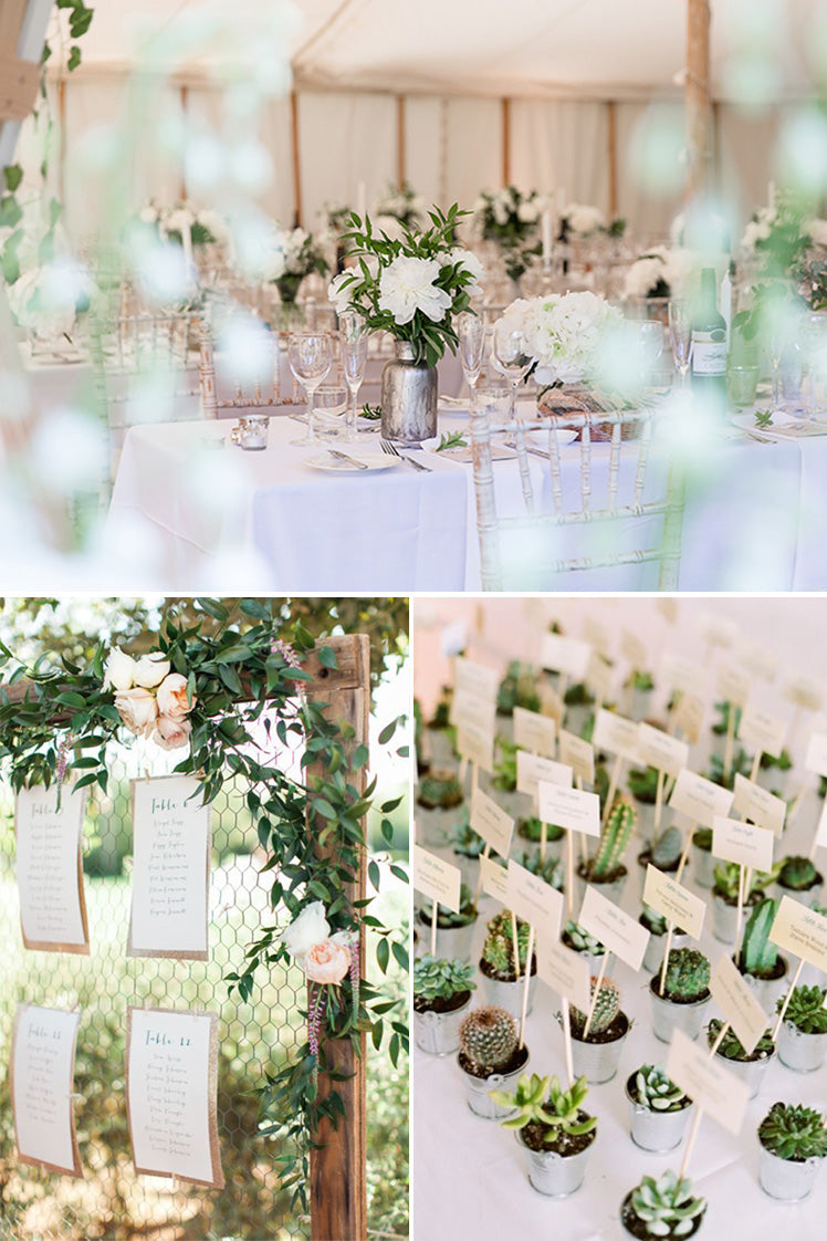 Ideas on planning your wedding seating plans