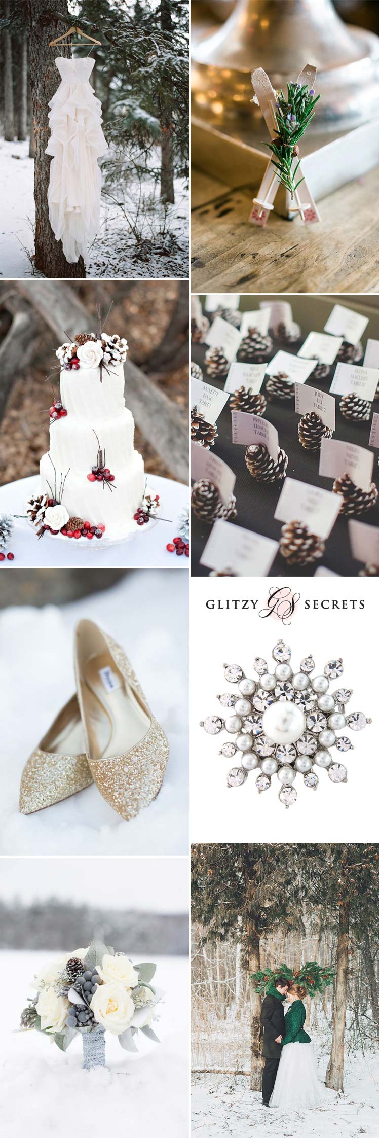 Snow wedding inspiration for your winter day
