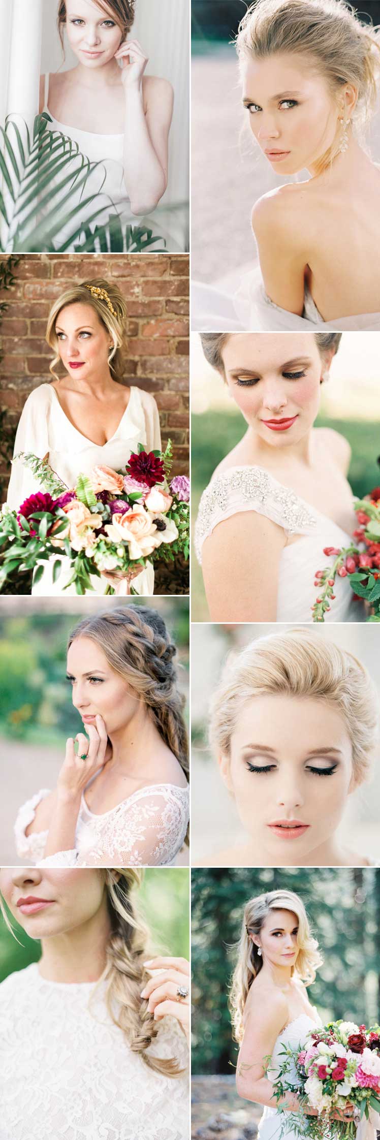 Ideas for your wedding day make-up