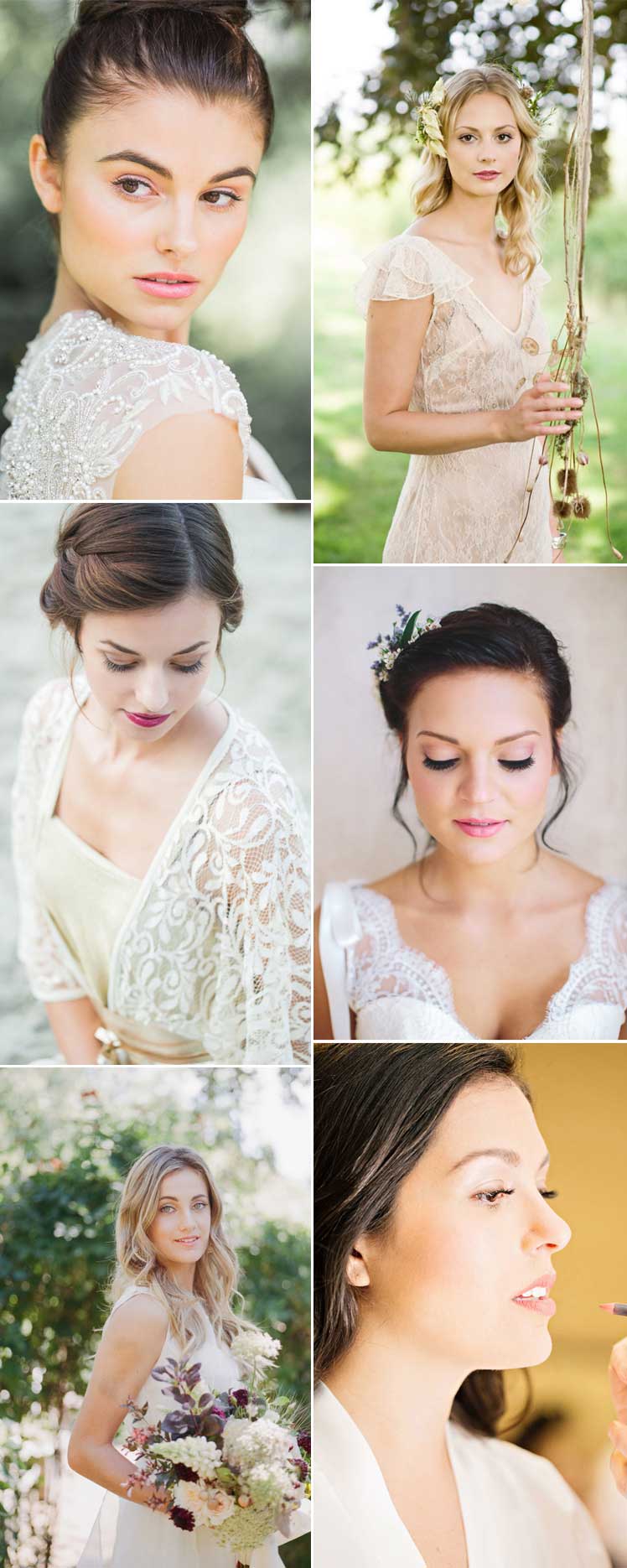 Beautiful bridal make-up inspiration