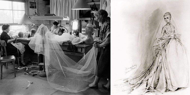History of Grace Kelly's wedding dress
