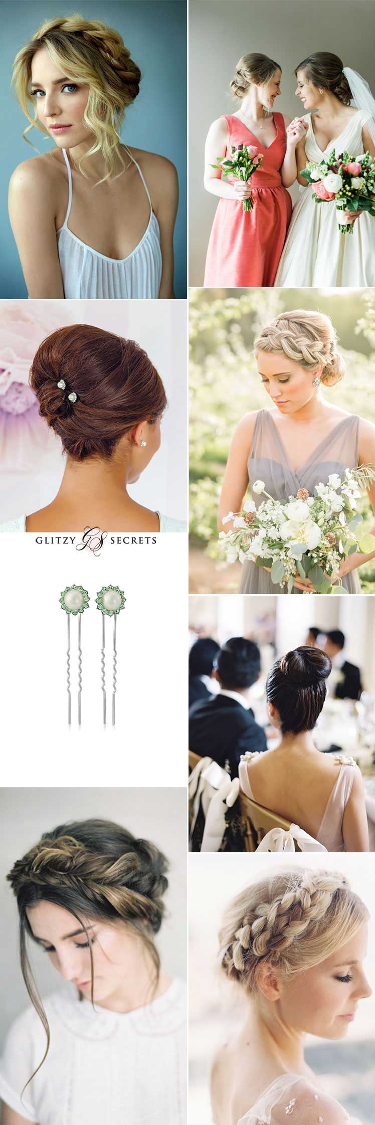 Bridesmaid up hairstyle inspiration