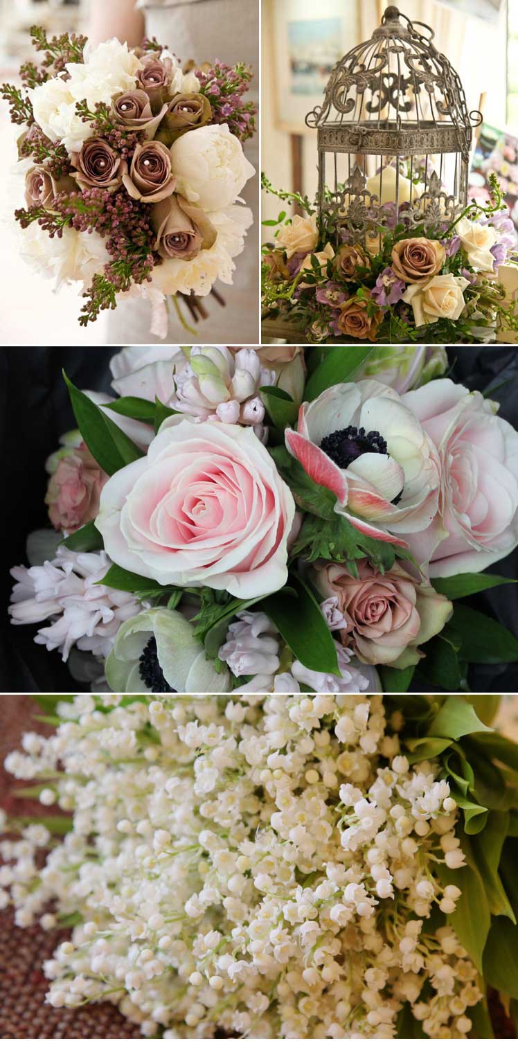 Vintage wedding flower ideas