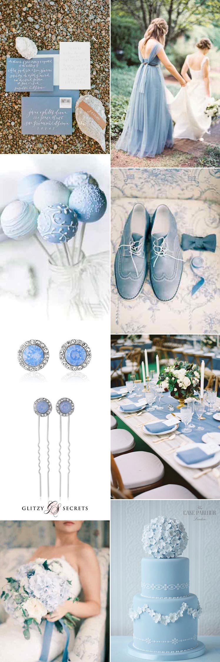 Wedgwood blue wedding colour scheme ideas