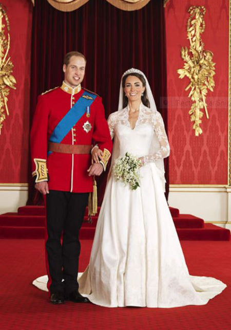 William and Kate wedding day