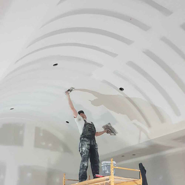 How To Drywall A Barrel Vault Ceiling