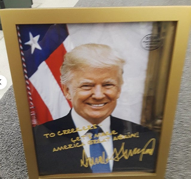 President Donald Trump 8x10 Signed Photo Print 2020 Campaign Keep America Great 