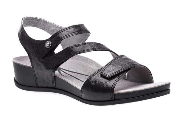 abeo black sandals