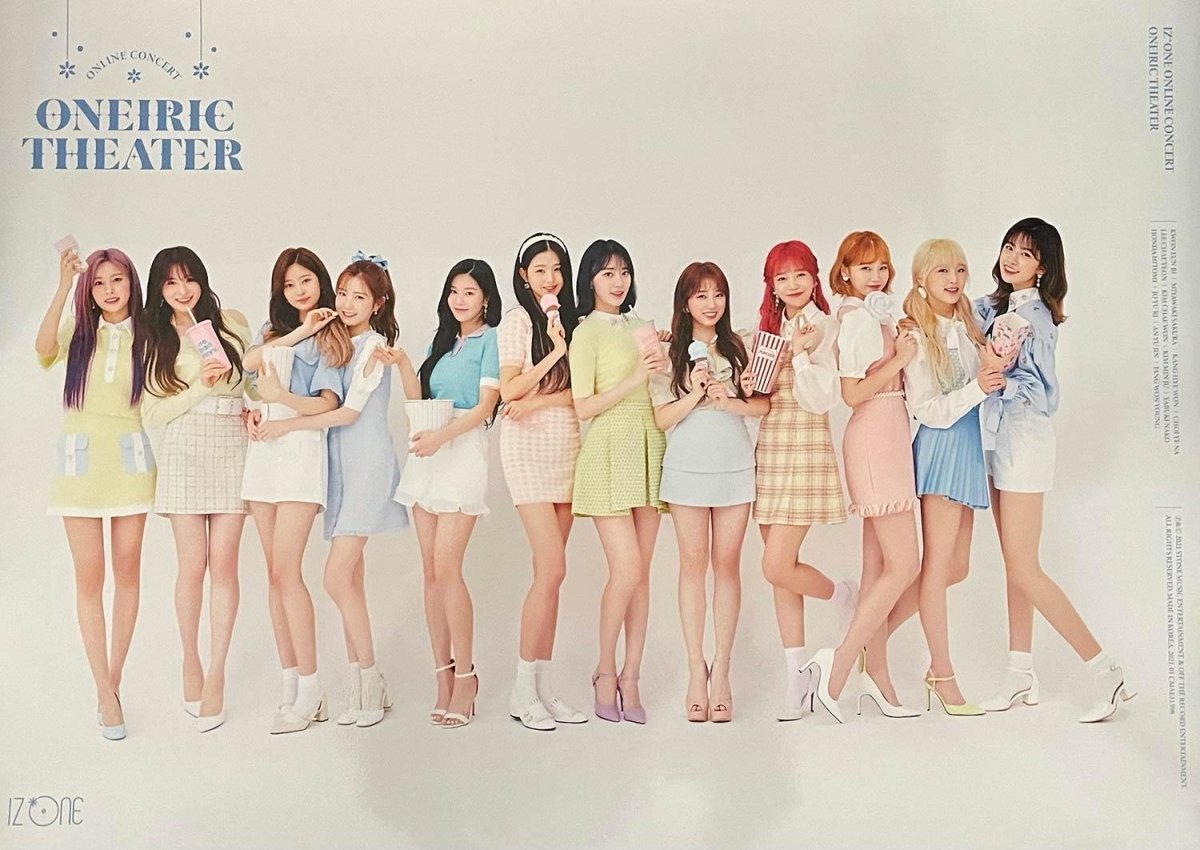 IZ*ONE - Online Concert [ONEIRIC THEATER] KIT VIDEO Official Poster B