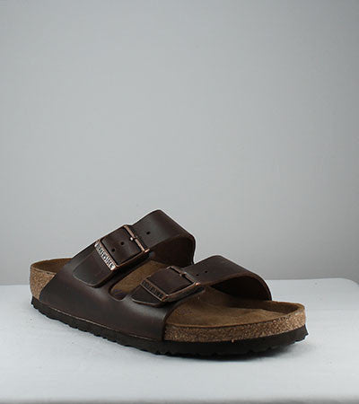 ... Arizona - Soft Footbed Brown Amalfi Leather | Birkenstock Depot