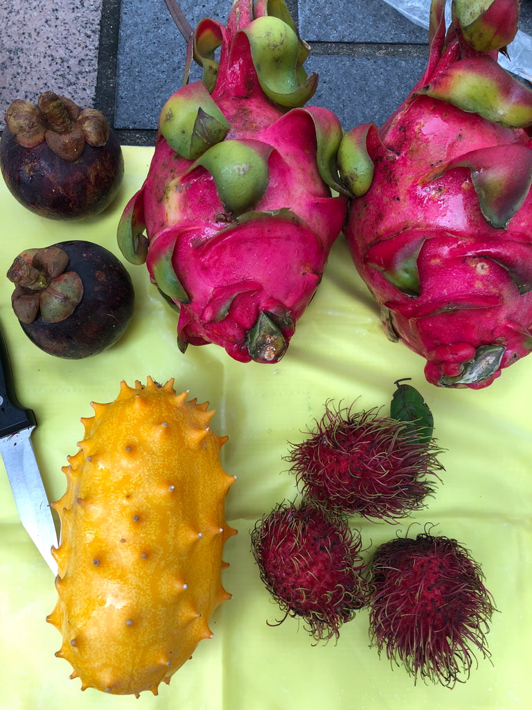 Some exotic fruit I found in the fruit market