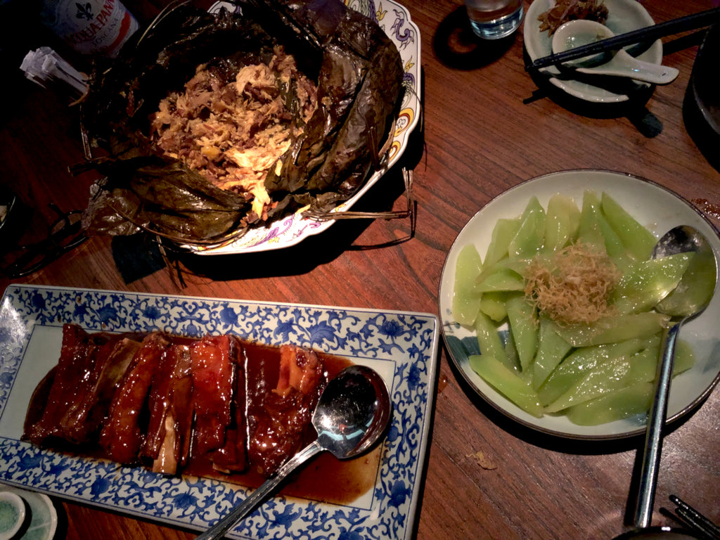 Must try items: Beggar's Chicken (need to pre-order), Ribs with Sweet Vinegar Sauce, & Jade Bamboo Shoot with Ginger, Wagyu Beef Fried Rice with Black Truffle (not pictured)