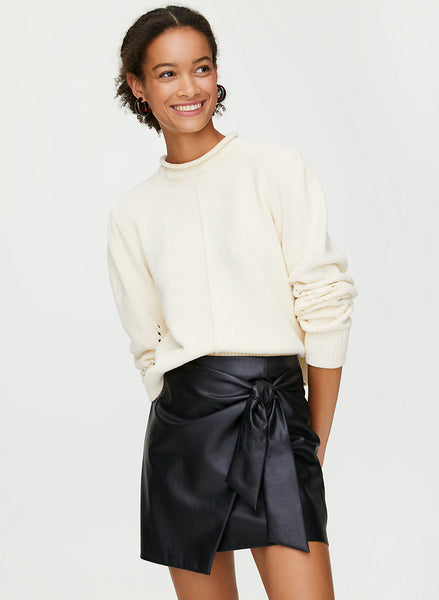 WILFRED WRAP FRONT SKIRT