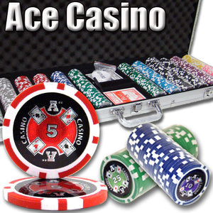 Ace Casino Poker Chip Sets