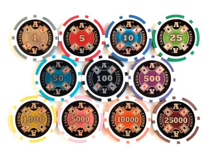 Ace Casino Poker Chips