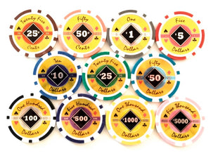 Black Diamond Poker Chips