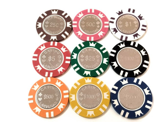 Coin Inlay Poker Chips