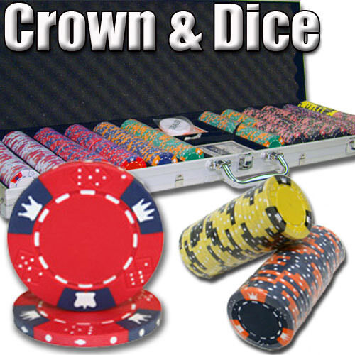 Crown & Dice Poker Chip Sets