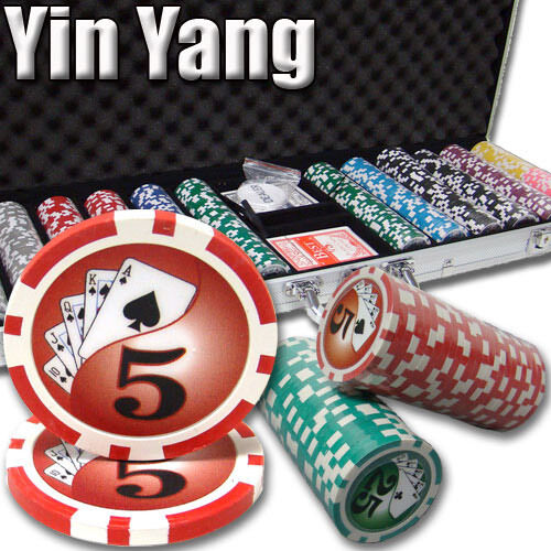 Yin Yang Poker Chip Sets