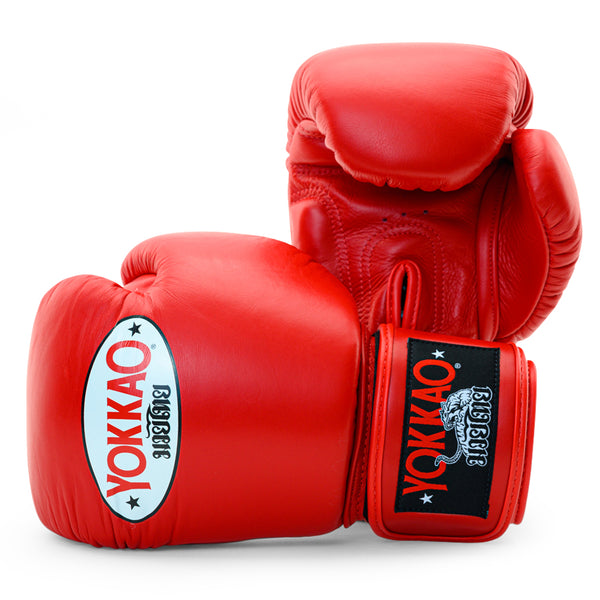 Muay Thai Gloves | YOKKAO Matrix Red Gloves