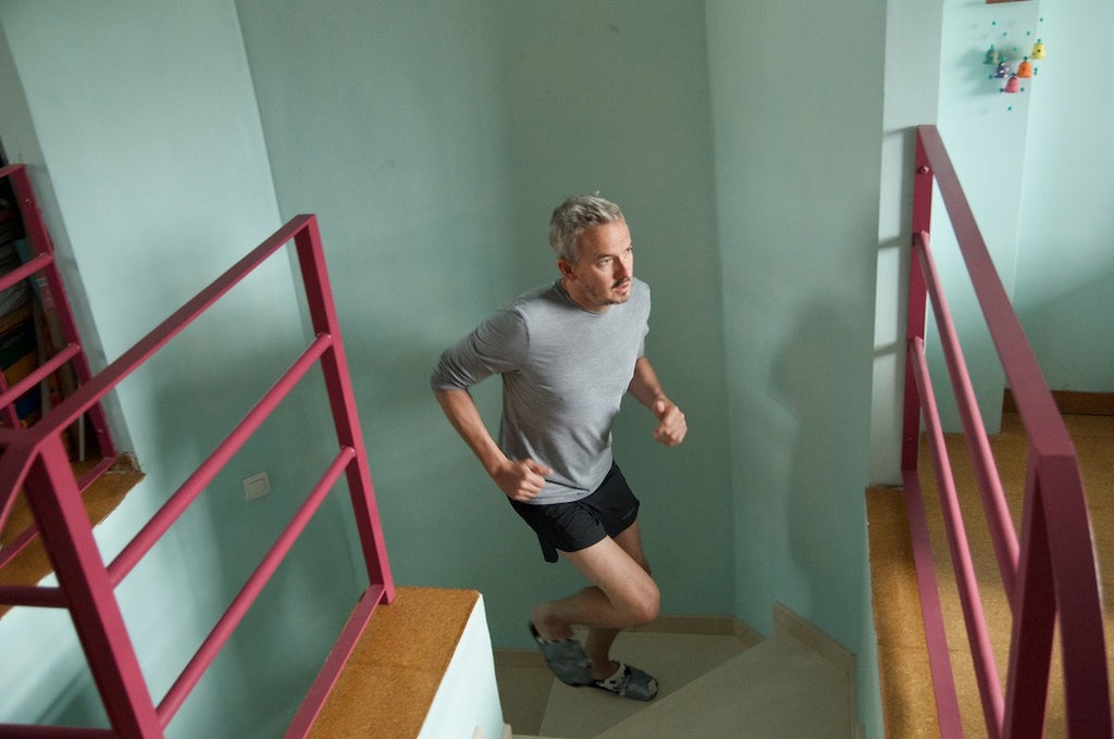 Will Appleyard Covid 19 lockdown stair-training
