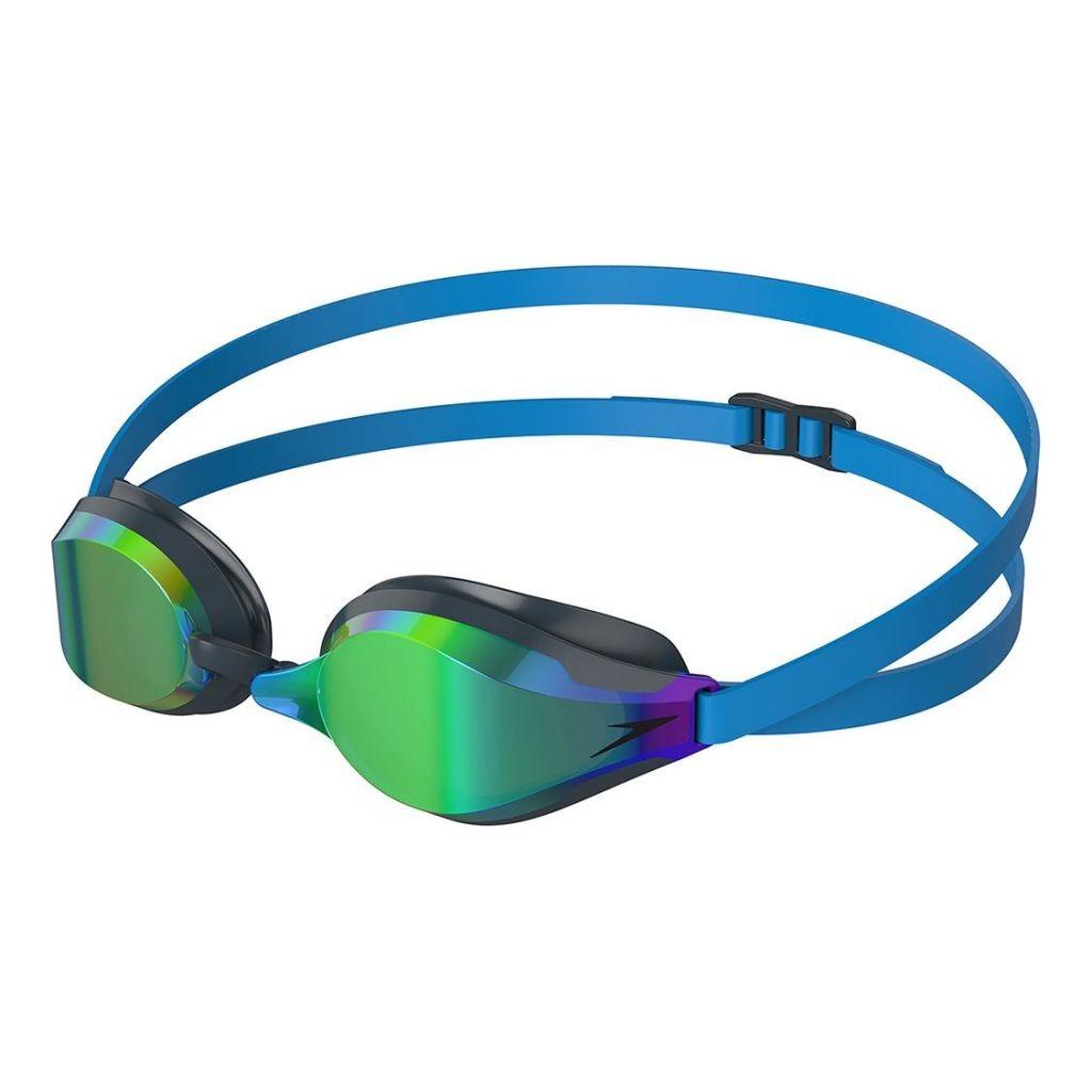 

SPEEDO Fastskin Speedsocket 2 Mirror Swimming Goggles - Dark Silver/Blue