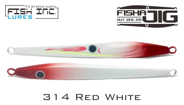 FISH INC Fishajig 60 - Red/White
