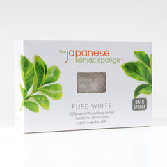 White Konjac Bath Sponge